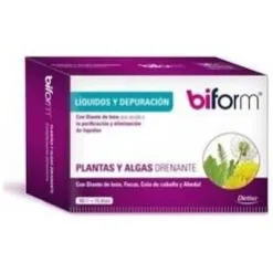 Biform Plantas y Algas Drenante 60cáps - Dietisa