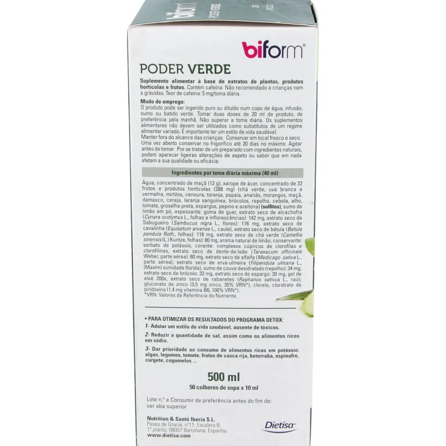Biform Poder Verde 500ml - Dietisa
