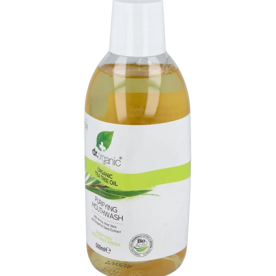 Bioactive Organic Tea Tree Enjuage Bucal 500 ml - Dr. Organic