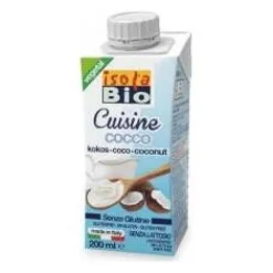Bio Crema Leche Coco para Cocinar Bio 200ml - Isola