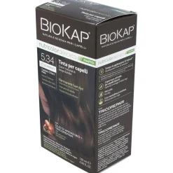 Biokap Rapid Castaño Miel Claro 5.34 Tubo 140Ml.