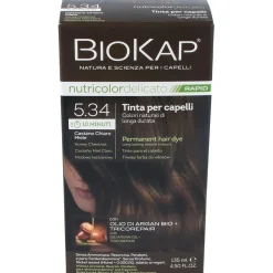 Biokap Rapid Castaño Miel Claro 5.34 Tubo 140Ml.