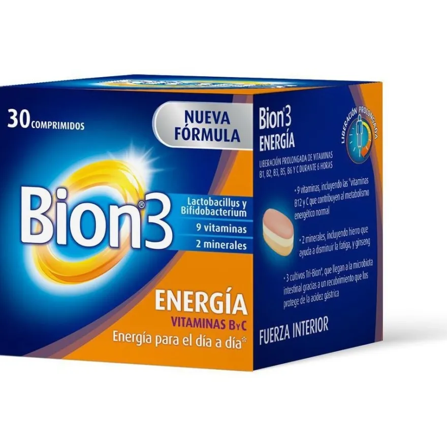 Bion 3 Energía, 30 Comprimidos