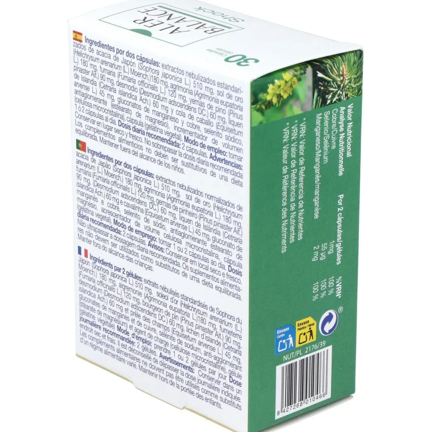 Bioserum Alerbalance Shock 30 Cáps.