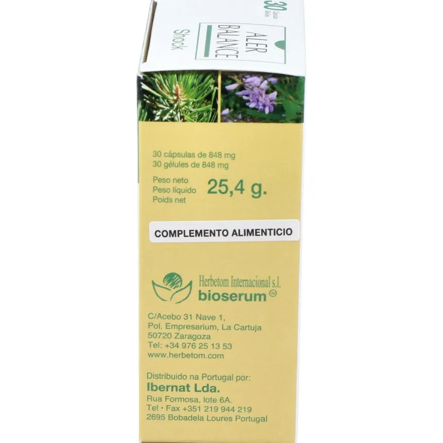 Bioserum Alerbalance Shock 30 Cáps.