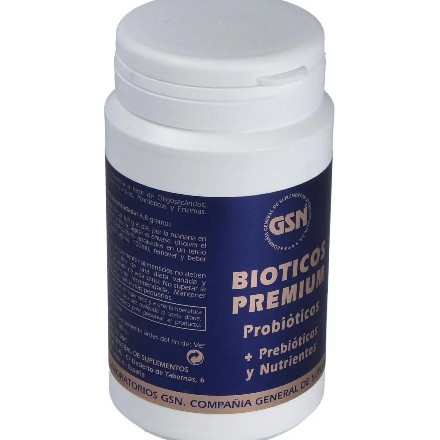 Bioticos Premium Sabor Neutro 180Gr.