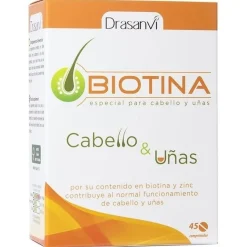Biotina Cabello y Uñas 45comp - Drasanvi