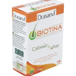 Biotina Cabello y Uñas 45comp - Drasanvi