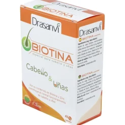 Biotina Cabello y Uñas 45comp - Drasanvi