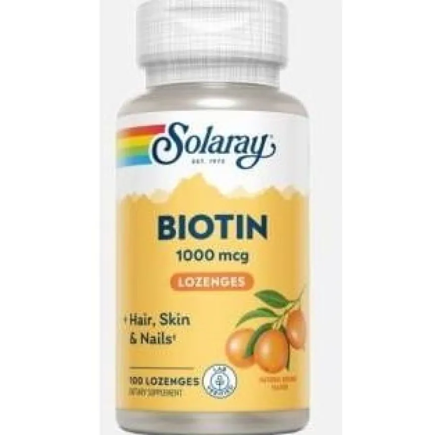 Biotin 1000mcg. 100comp.sublinguales 2 - Solaray