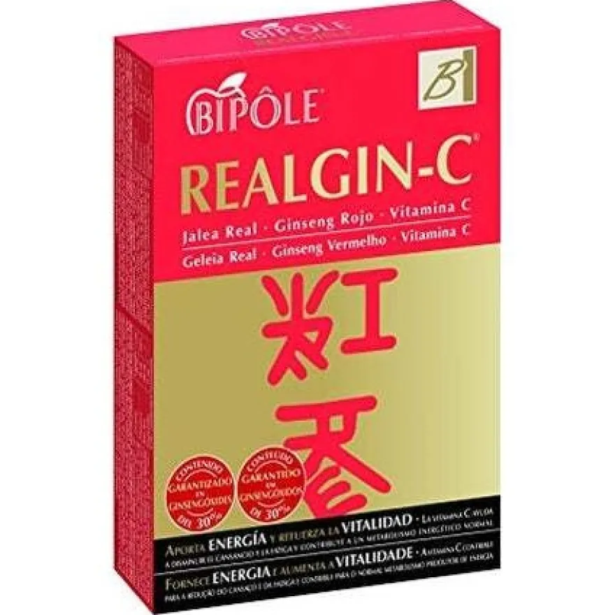 Bipole Realgin C (jalea Real+ginseng+vit.c) 20amp - Intersa