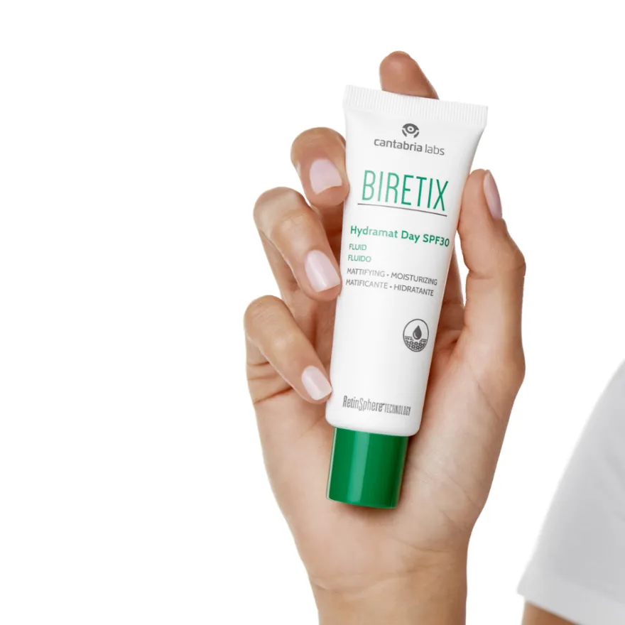 Biretix Hydramat Day SPF 30, 50 ml. - Cantabria Labs