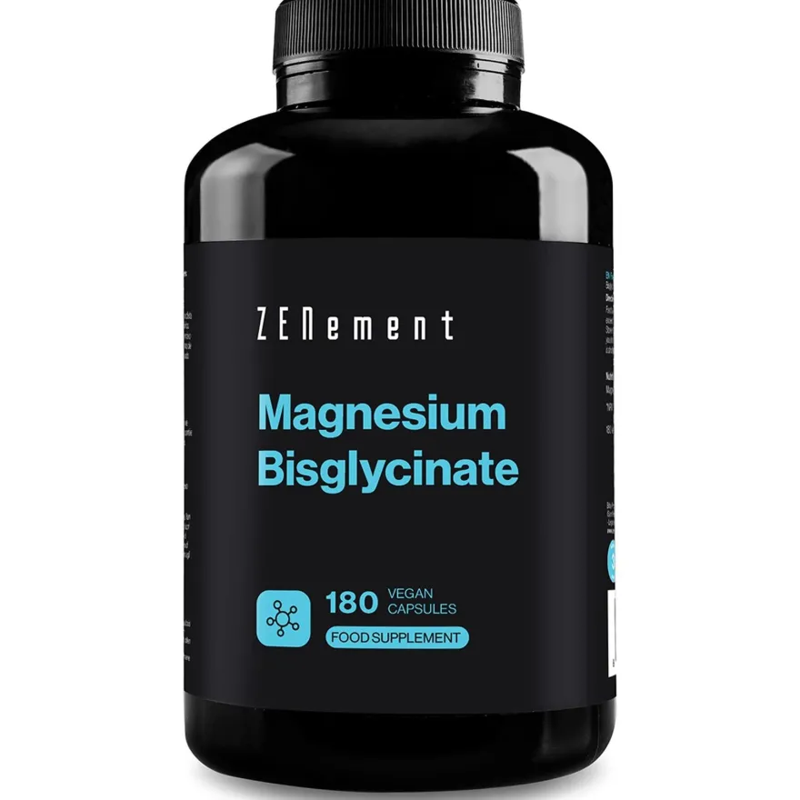 Bisglicinato de Magnesio 180 Cápsulas - Zenement