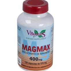 Bisglicinato de Magnesio 400mg 120comp - Vbyotics