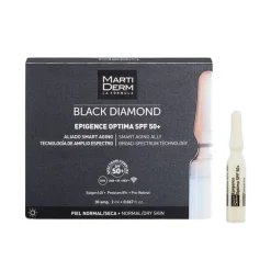 Black Diamond Epigence Optima SPF 50+, 30 amps x 2 ml. - Martiderm