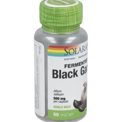 Black Garlic Bulb (Ajo Negro) 500Mg. 50Cap.