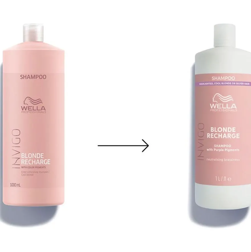Blonde Recharge Champú Color 1l - Invigo