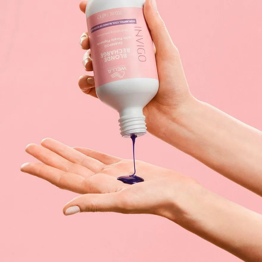 Blonde Recharge Champú Color 1l - Invigo