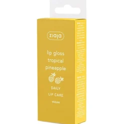 Bálsamo Labial con Brillo Tropical Pineapple 12 ml - Ziaja