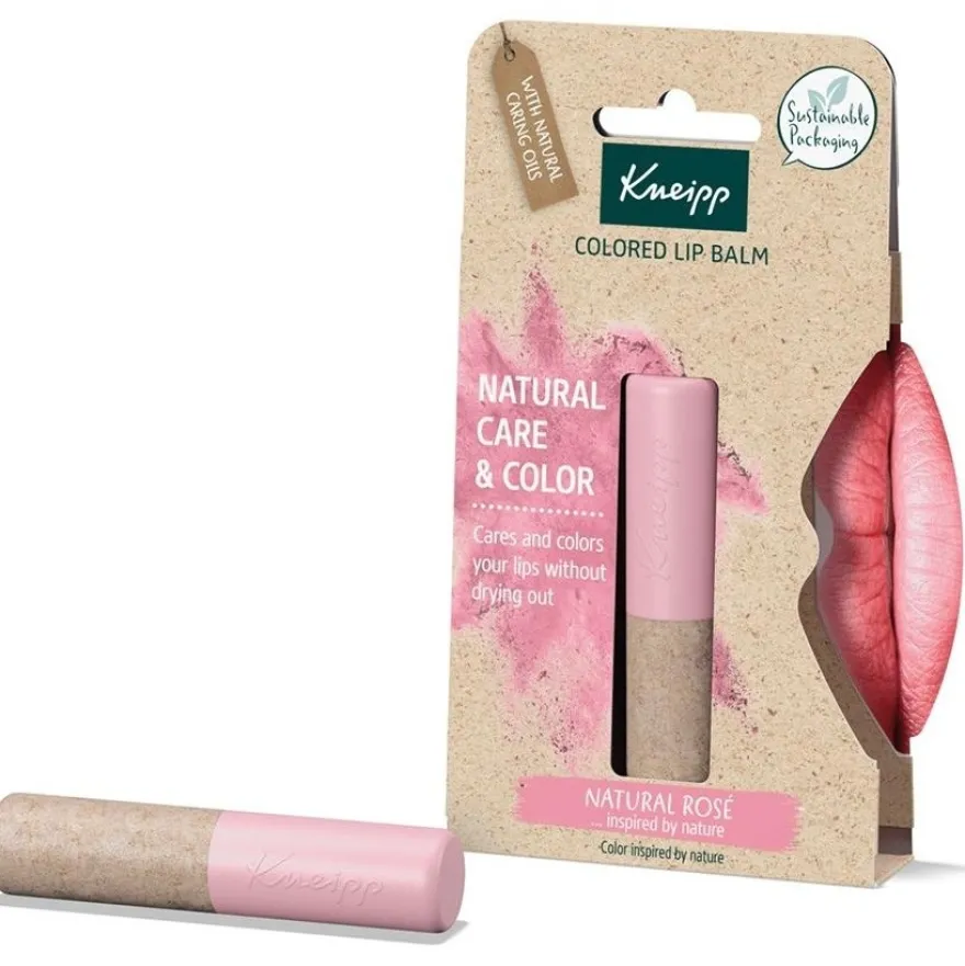 Bálsamo Labial Natural Rosa 3_5g - Kneipp