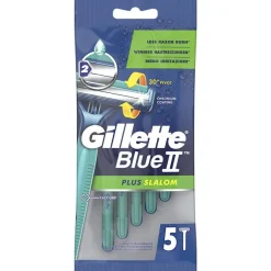 Blue Ii Plus Slalom Cuchilla Afeitar Desechable 5uds - Gillette