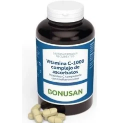 Bonusan Vitamina C 1000 Complejo De Ascorbatos 180Comp