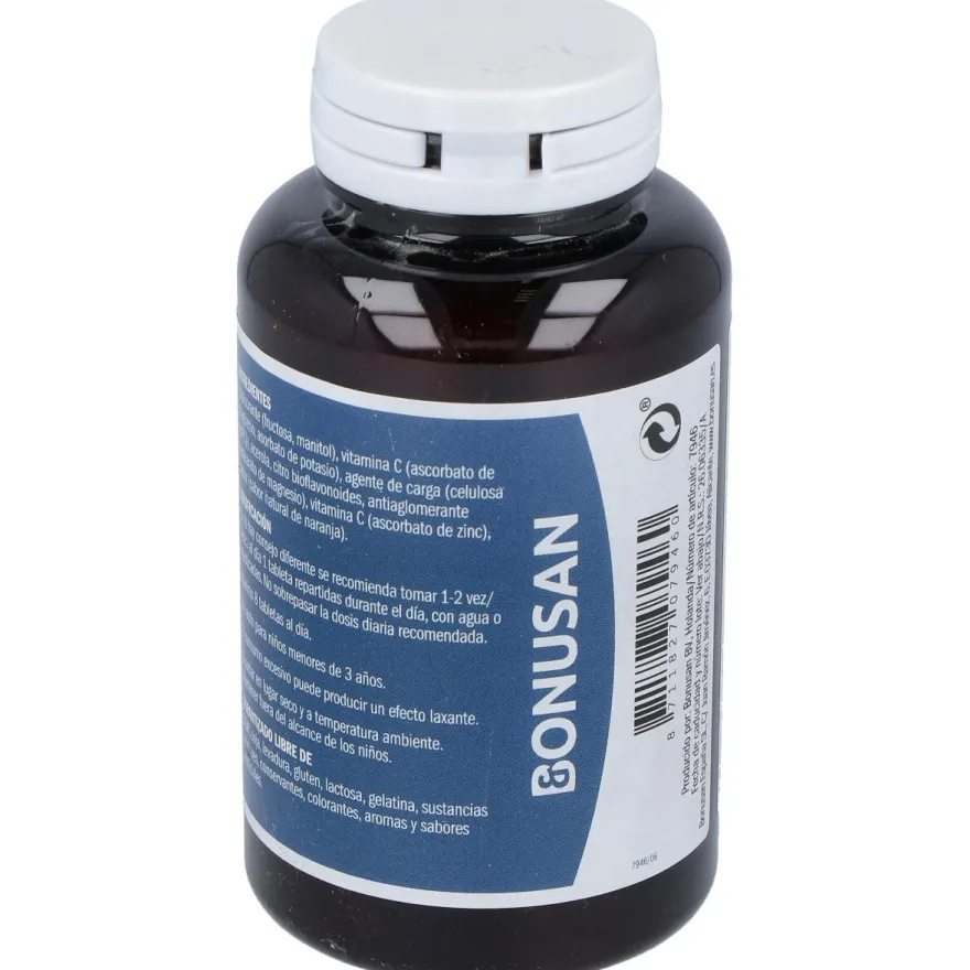 Bonusan Vitamina C 500 Naranja 60 Tabletas Masticables