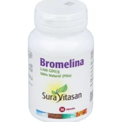 Bromelina 2400 30cap - Sura Vitasan
