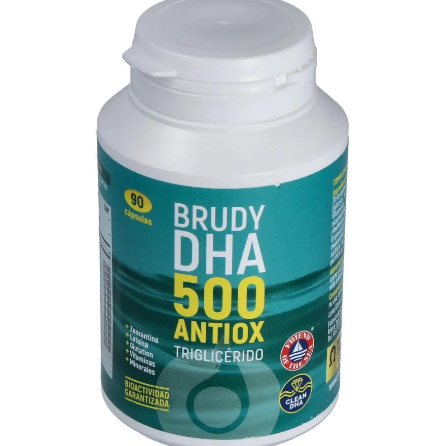 Brudy Dha 500Mg Antiox Triglicérido 90Caps