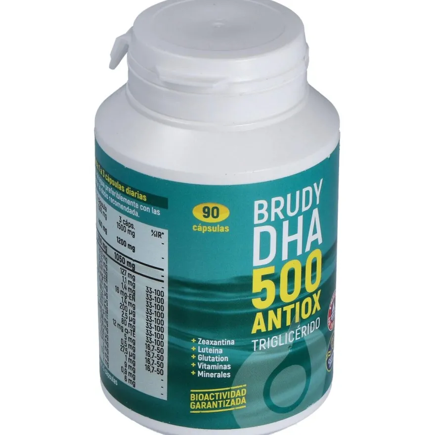 Brudy Dha 500Mg Antiox Triglicérido 90Caps