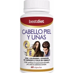 Cabello Piel y Uñas 60caps - Bestdiet