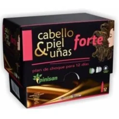 Cabello, Piel y Uñas Forte 12viales - Pinisan