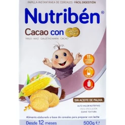 Cacao con Galletas Maria 500 Gr - Nutriben