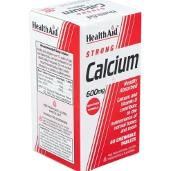 Calcio 600Mg. 60Comp. Health Aid