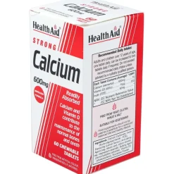 Calcio 600Mg. 60Comp. Health Aid