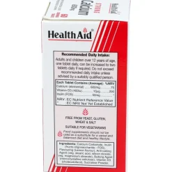 Calcio 600Mg. 60Comp. Health Aid