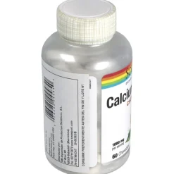 Calcium Citrate 1000 mg Comprimidos Masticables Naranja 60 u - Solaray