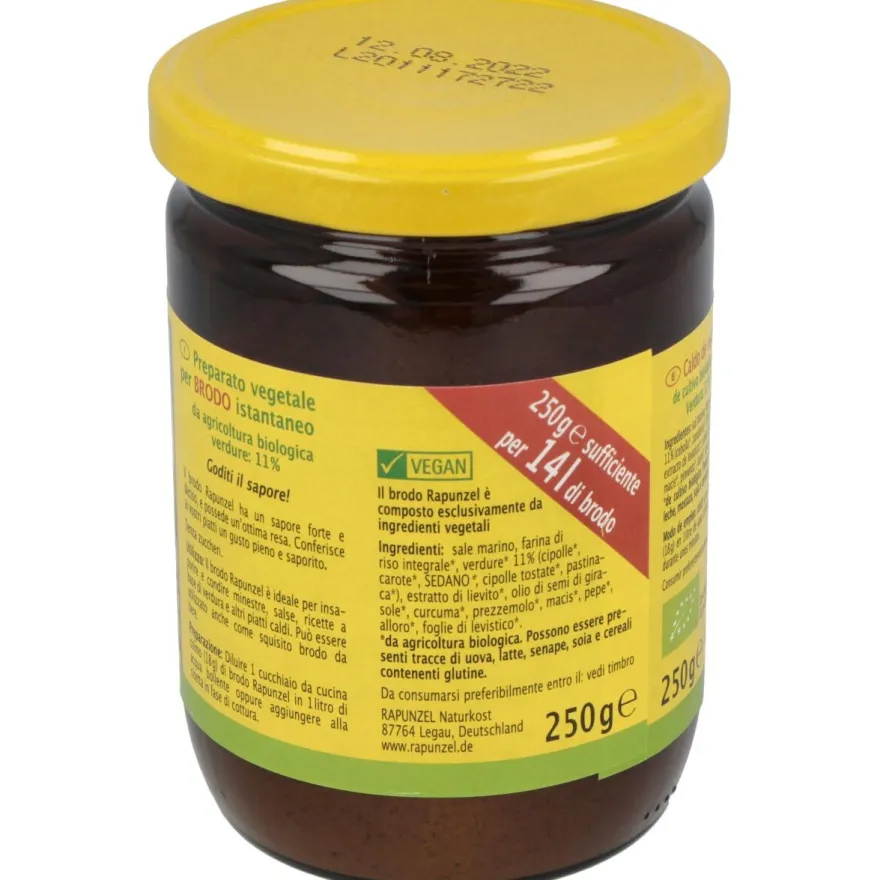 Caldo de Verduras Brodo 250gr. Bio Vegan - Rapunzel