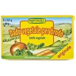 Caldo de Verduras Cubitos Bio 8uds - Rapunzel