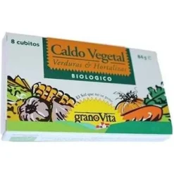 Caldo Veg. Cubitos Bio 84g - Granovita