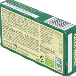 Caldo Vegetal Eco con Sal Marina Natural 6pastilla - Integralia