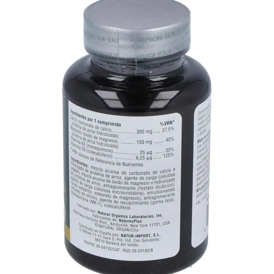 Ca/mg/d3+k2 30comp. 2 - Natures Plus