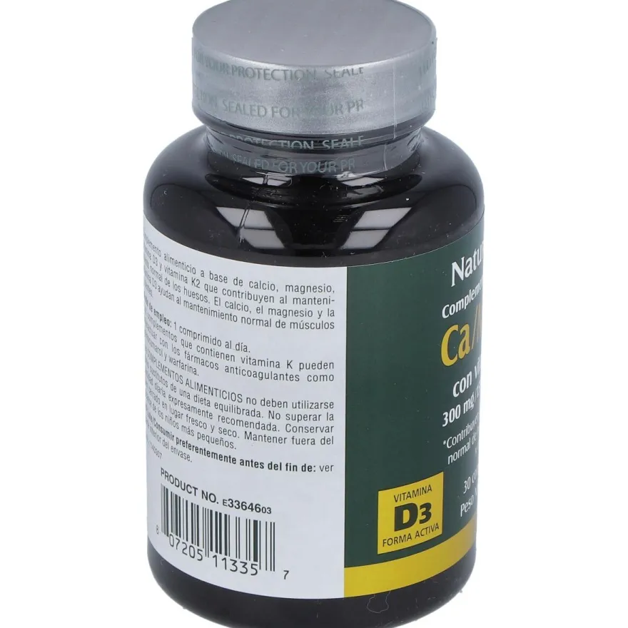 Ca/mg/d3+k2 30comp. 2 - Natures Plus