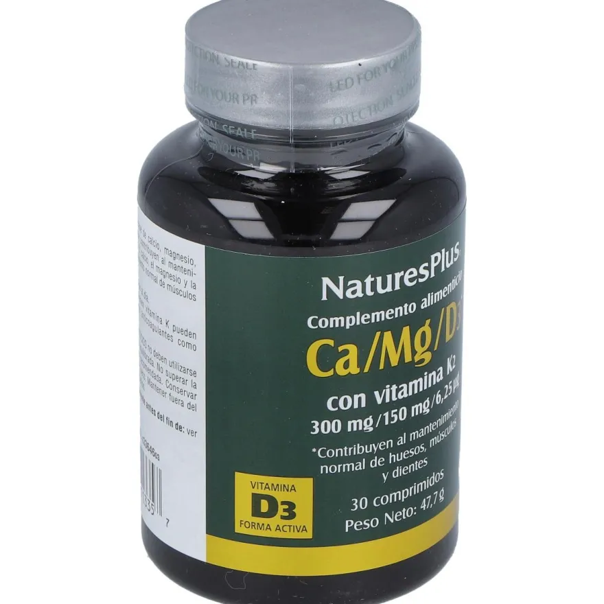 Ca/mg/d3+k2 30comp. 2 - Natures Plus