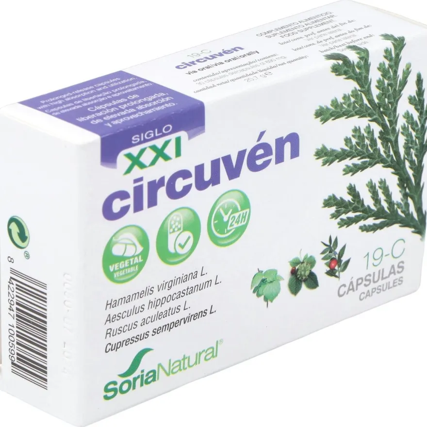 Cap.c - 19 Circuven Xxi Rusc+cipre+hama+casta 30cap - Soria Natural