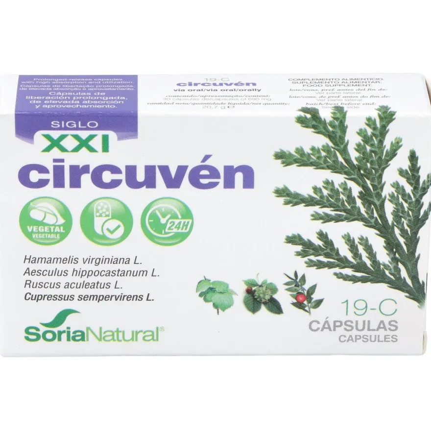 Cap.c - 19 Circuven Xxi Rusc+cipre+hama+casta 30cap - Soria Natural