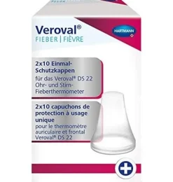 Caperuzas Desechables para Termometro - Veroval Fiebre (2 X 10 U) - Laboratorios Hartmann