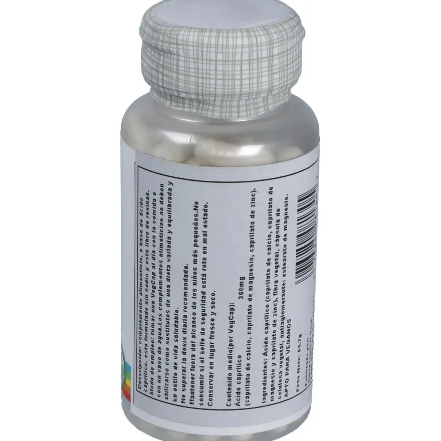 Capryl Tm (ácido Caprilico) 100cap.veg - Solaray