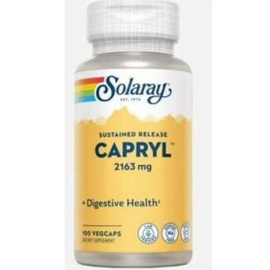 Capryl Tm (ácido Caprilico) 100cap.veg - Solaray