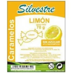 Caramelos de Limon sin Azucar 70gr - Silvestre